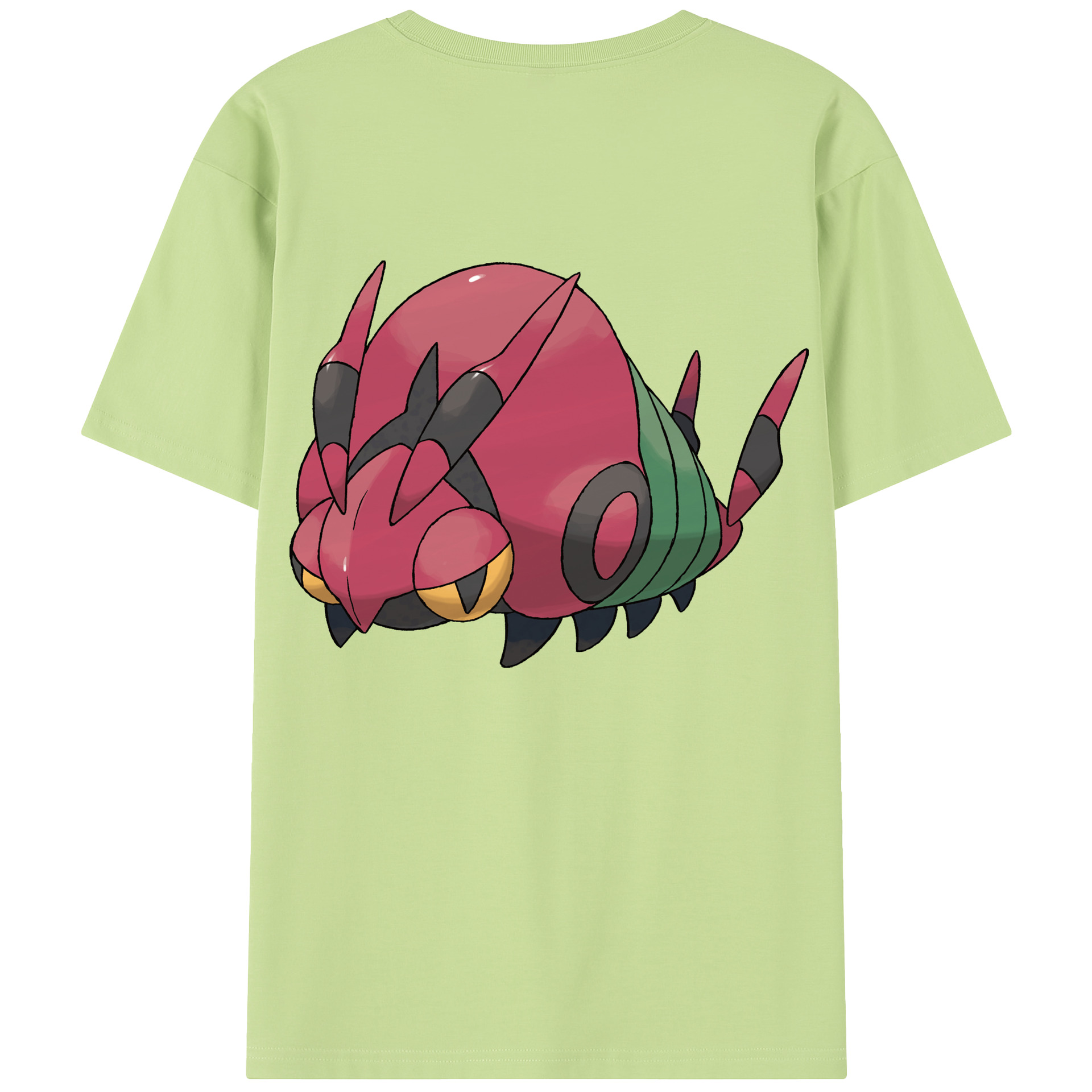 （画像用） ポケットモンスター Pokémon 綿100％半袖Tシャツ（背面プリント）